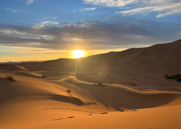 Sahara dunes of Merzouga