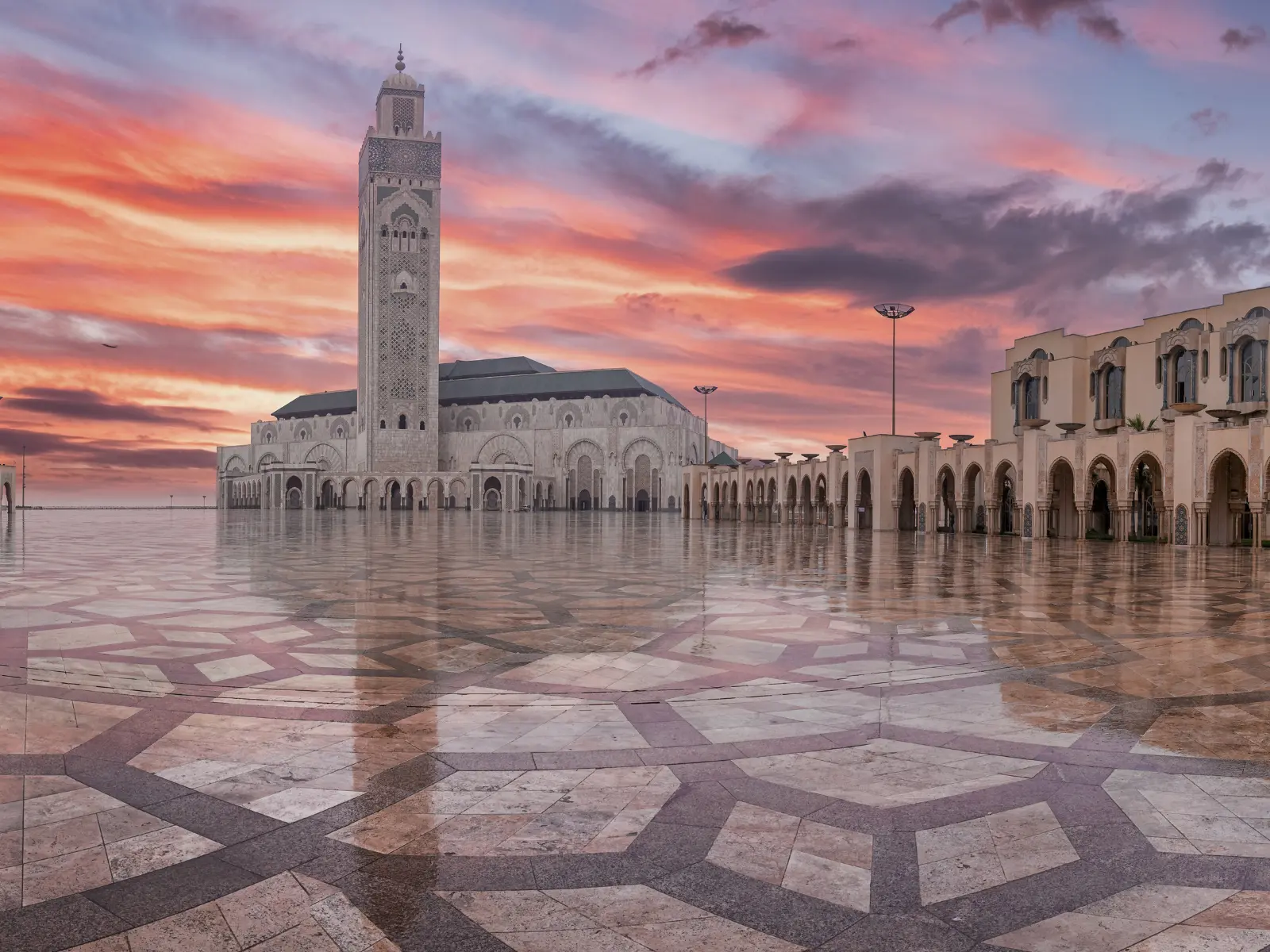 Photo of Hassan Mosque during best things to visit in Casablanca