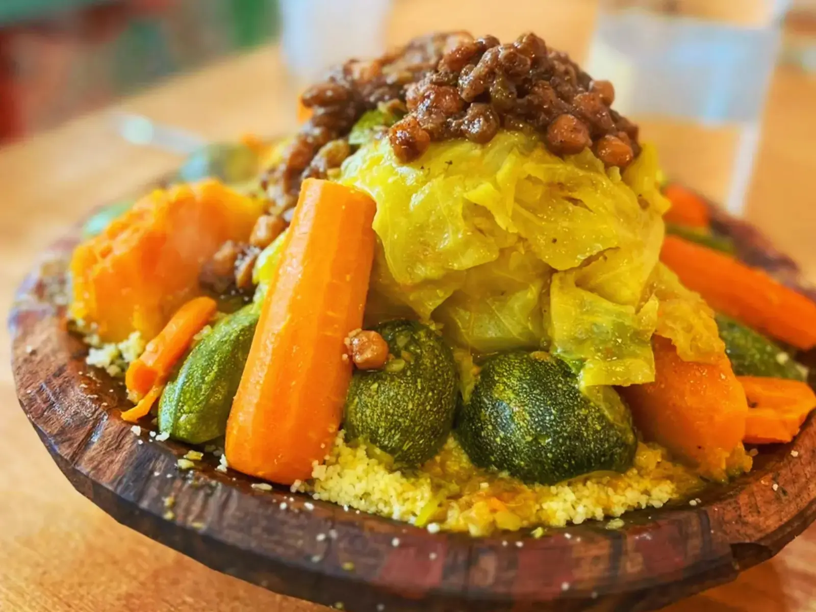 photo of moroccan couscous